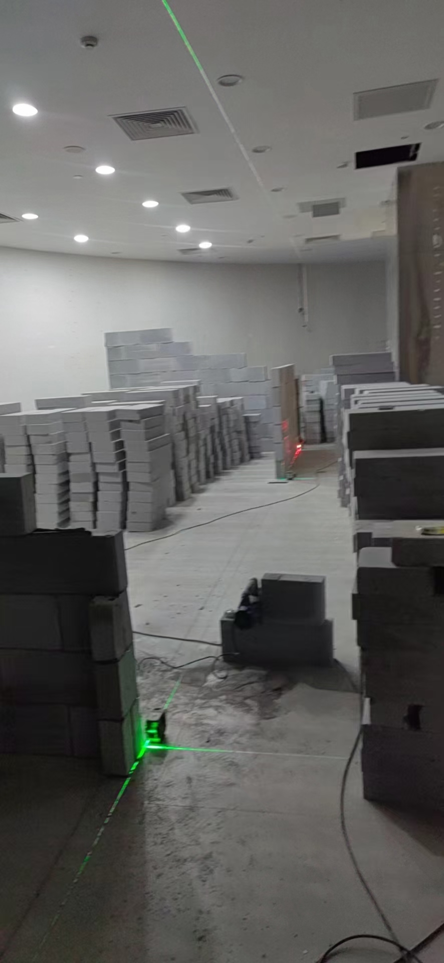 轻质砖隔墙施工展示